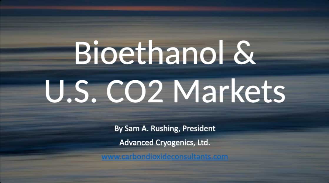 Bioethanol & U.S. CO2 Markets